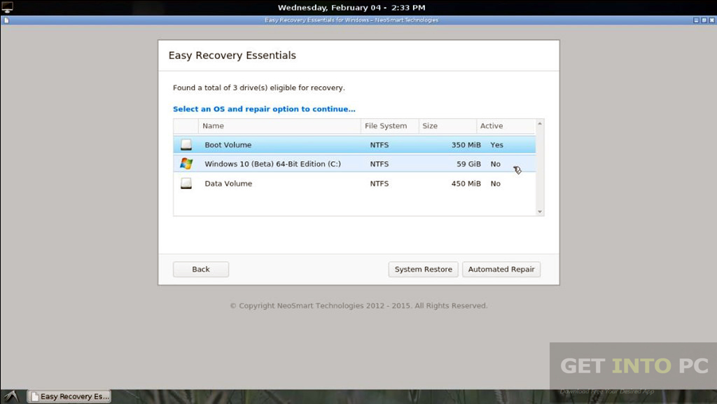 Easy recovery essentials for windows 10 free download windows 7